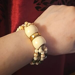 Rare Vintage Emanuel Ungaro Parallèle-Paris Stretch Bracelet 🇮🇹